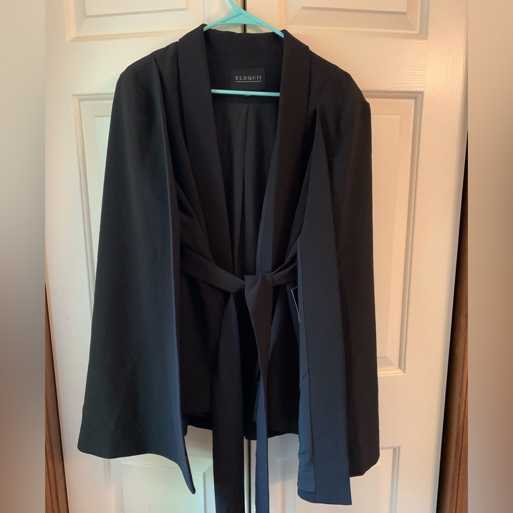 Eloquii Cape Blazer